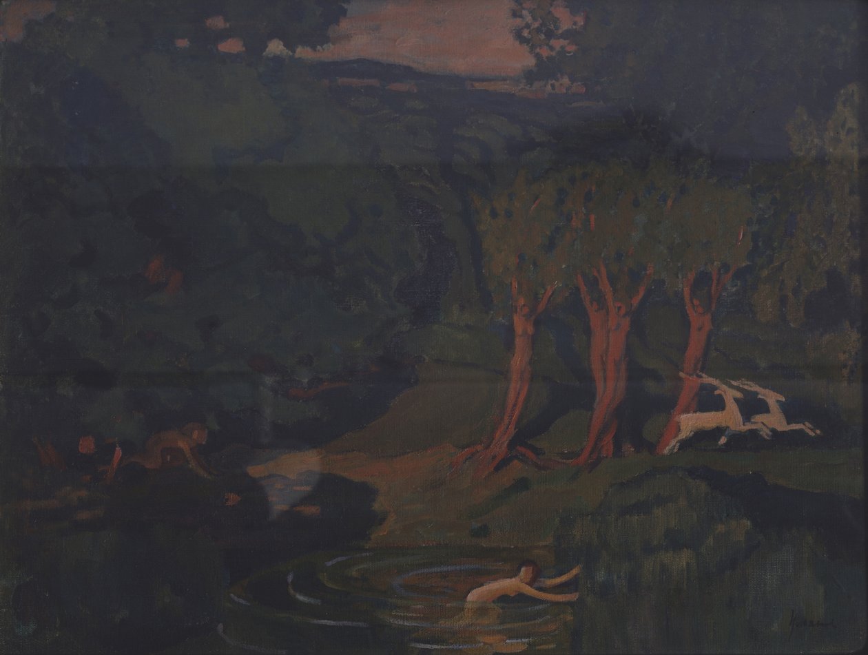 Pan e Ninfa Syrinx de Nikolai Pavlovich Ulyanov