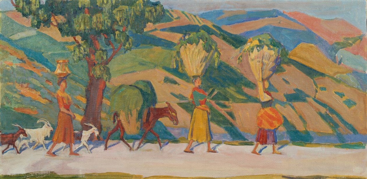 As colinas de Sabine, 1909-1912 de Nikolai Pavlovich Ulyanov
