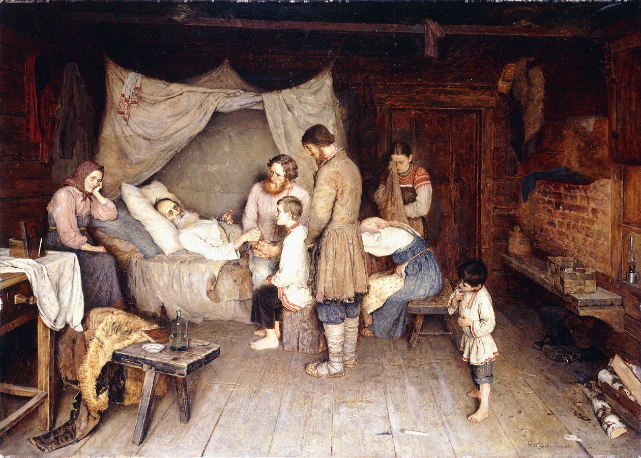 Despedida de Nikolai Petrovich Bogdanov Belsky