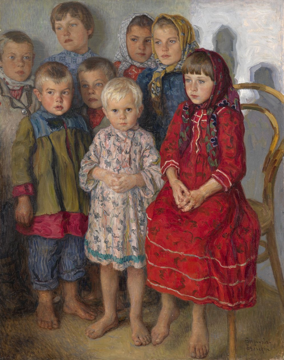 Dia de Admissões de Nikolai Petrovich Bogdanov Belsky