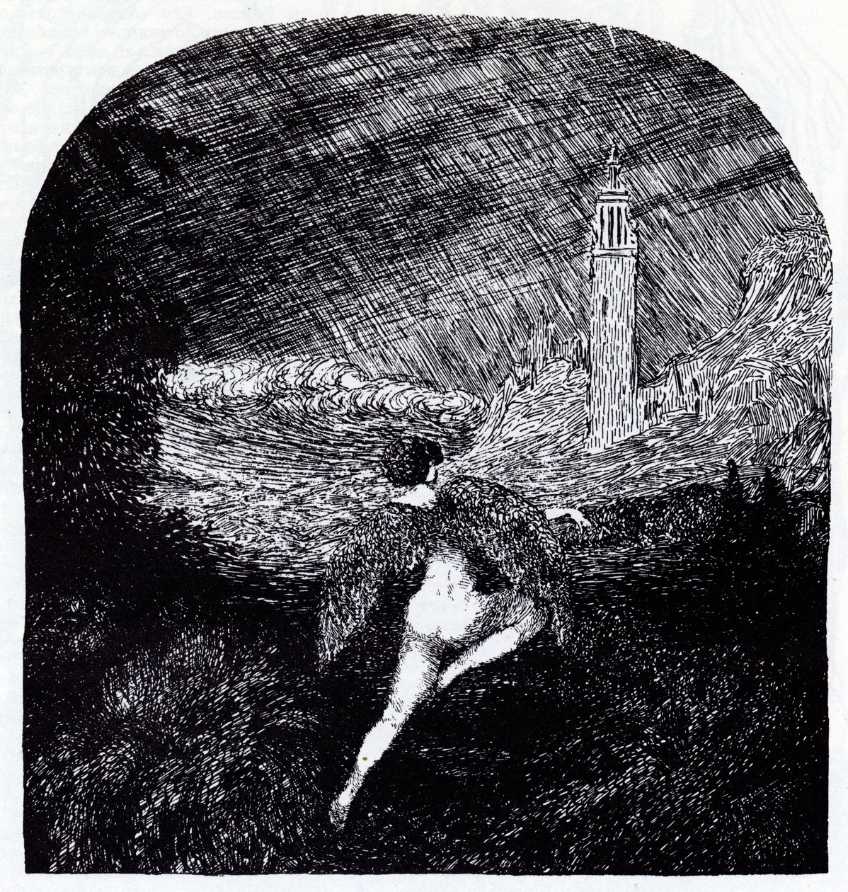 Romantismo. Revista simbolista Vesy The Balance, 1905 de Nikolai Petrovich Feofilaktov