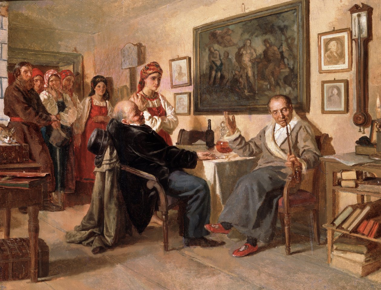 O Mercado. A Venda de Servidores de Nikolai Vasilievich Nevrev
