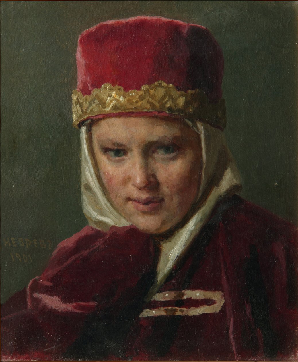 Esposa de Boyar, 1901 de Nikolai Vasilyevich Nevrev