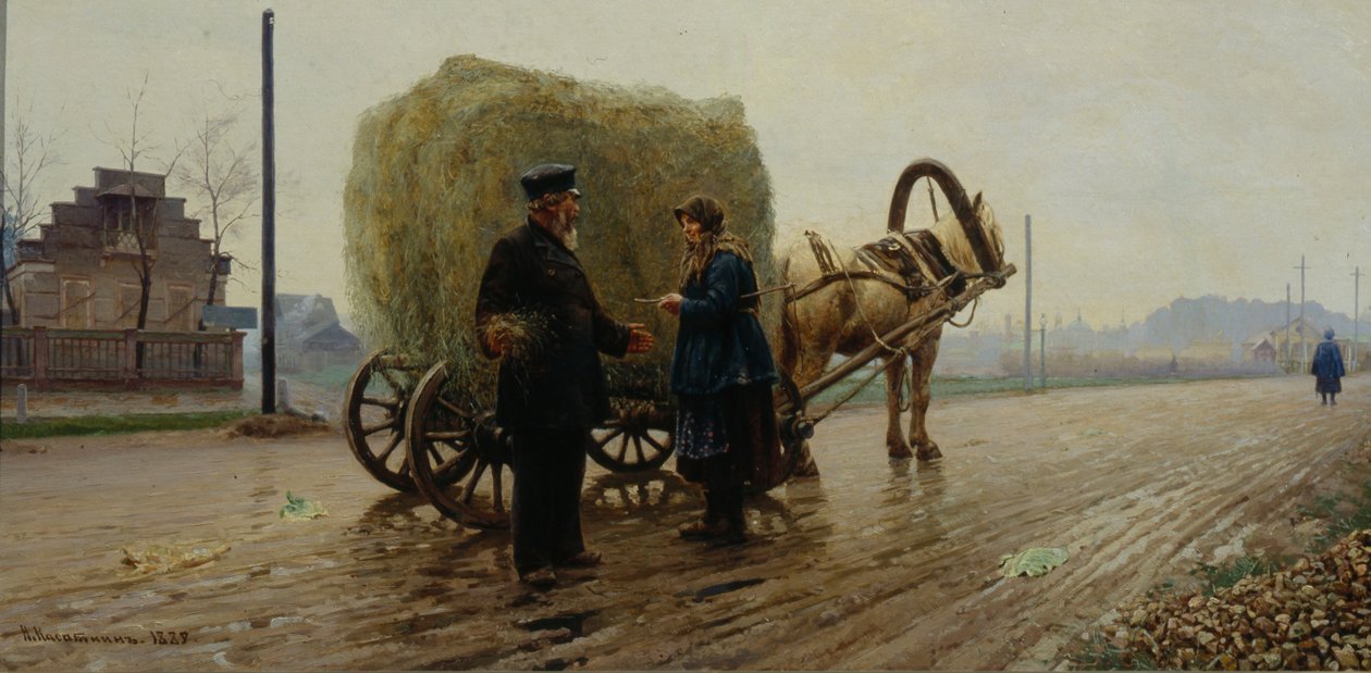 Negócio, 1889 de Nikolaj Alekseevich Kasatkin