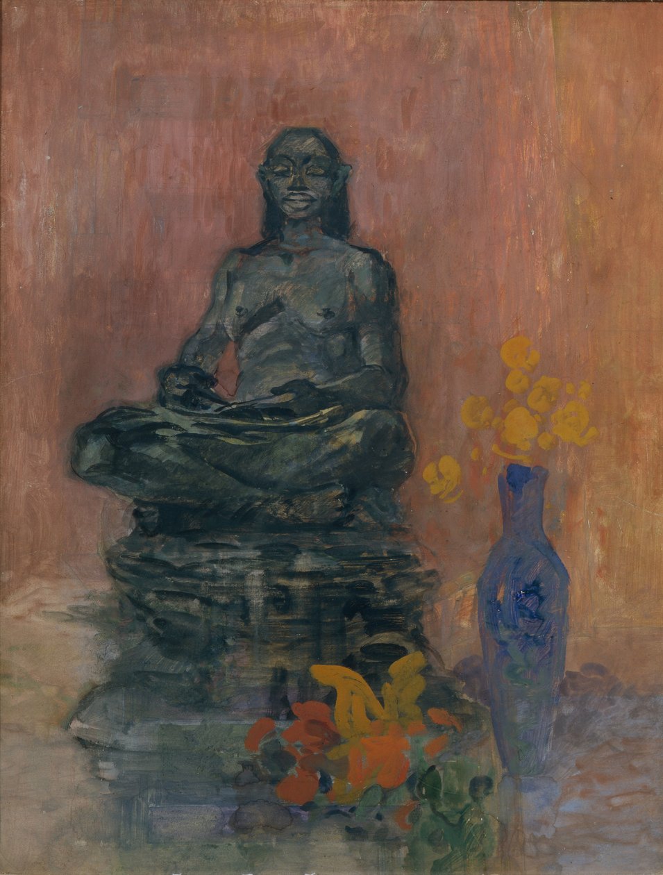 Um Deus Hindu, 1900 de Nikolaj Nikolaevic Sapunov