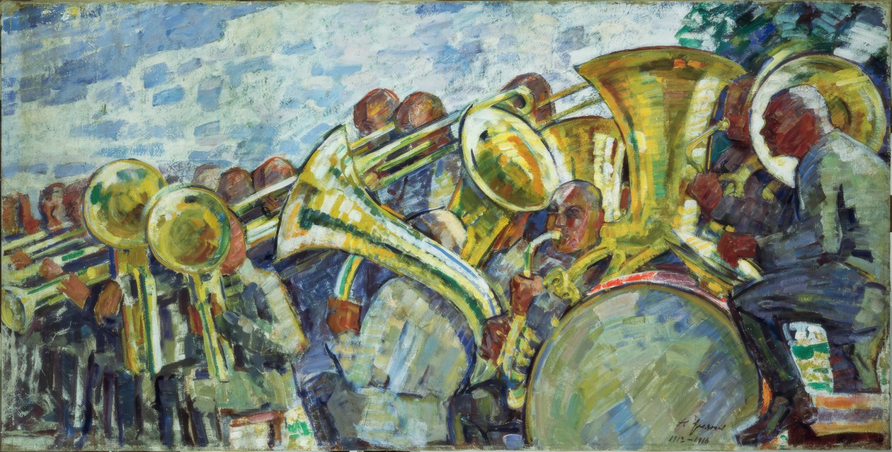Uma orquestra de sopros de Nikolaj Pawlowitsch Uljanow