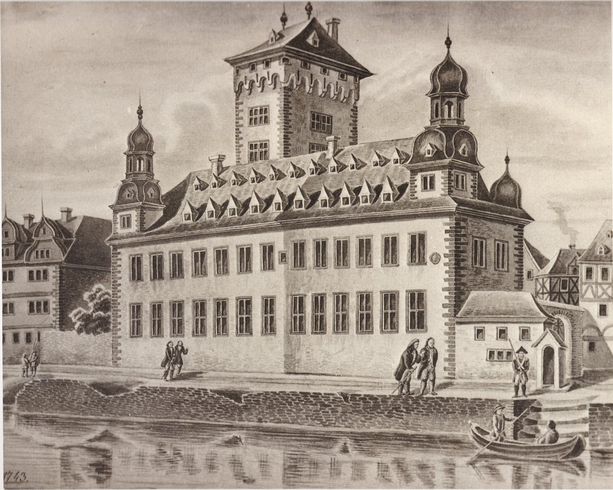 O castelo eleitoral no estado antes de 1811 de Nikolaus Schlad