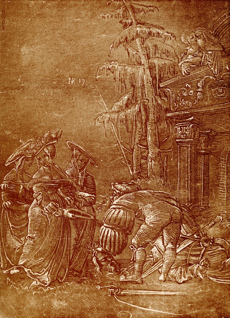 A decapitação de João Batista de Nikolaus Kirberger
