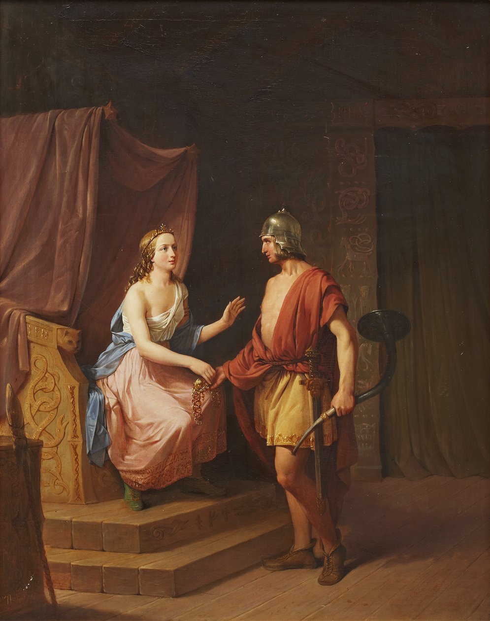Heimdal retorna Brisingamen para Freya de Nils Andersson