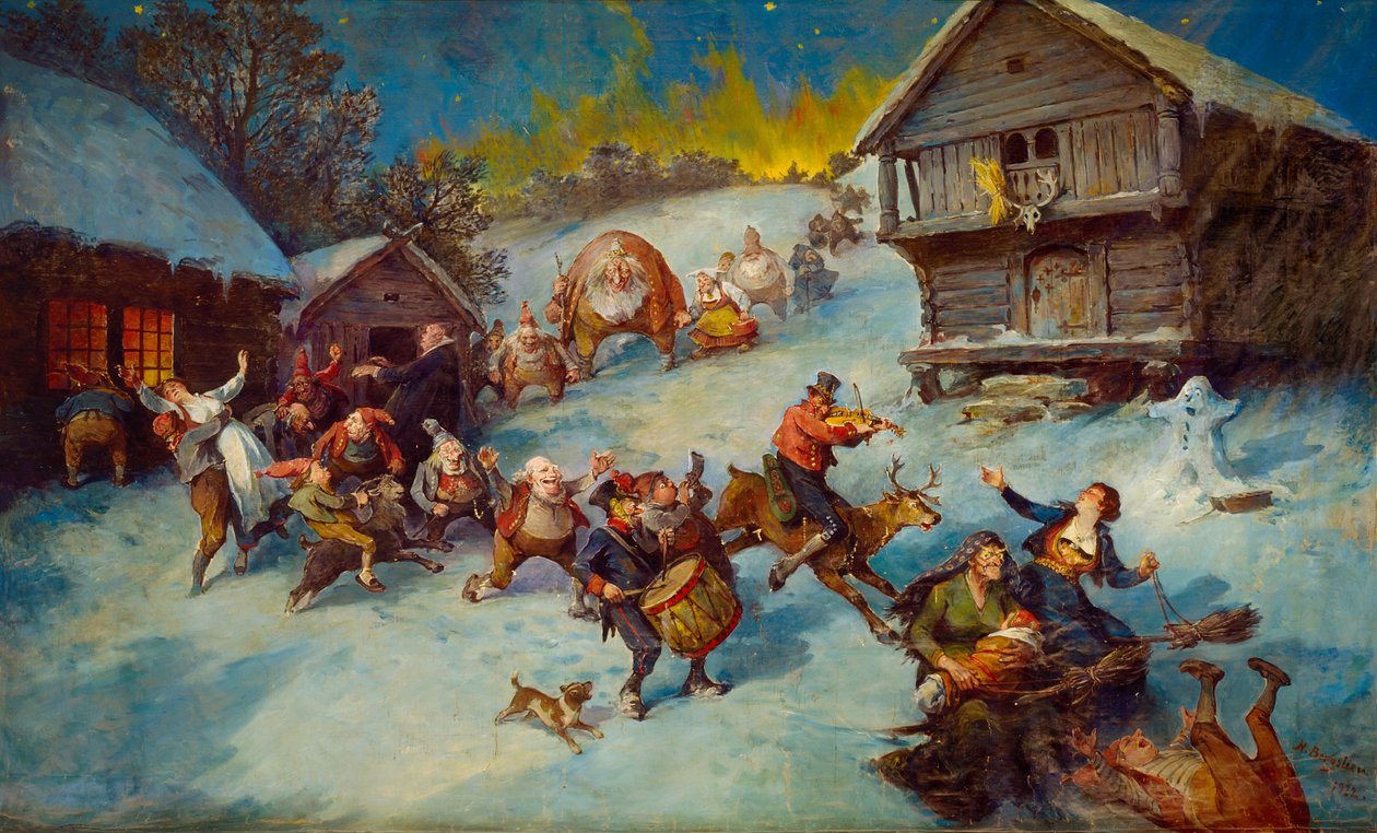 compras de Natal de Nils Bergslien