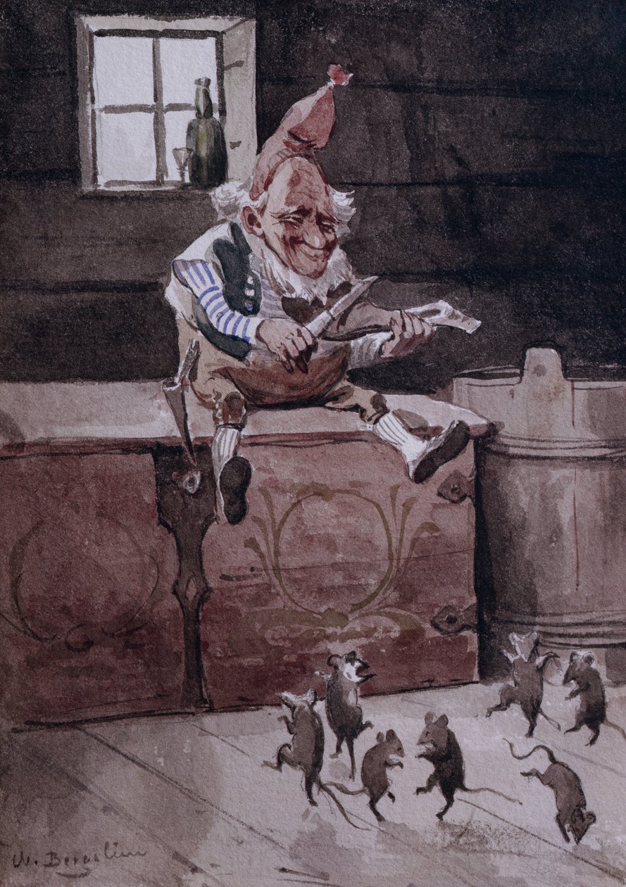O duende brinca de dançar de Nils Bergslien