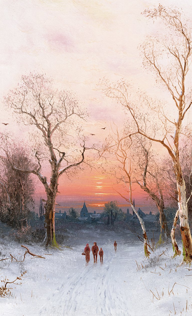 Indo para casa de Nils Hans Christiansen