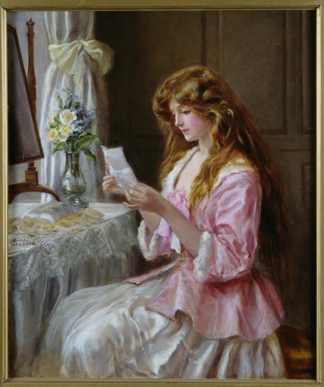 A carta de amor de 1904 de Nina Hardy
