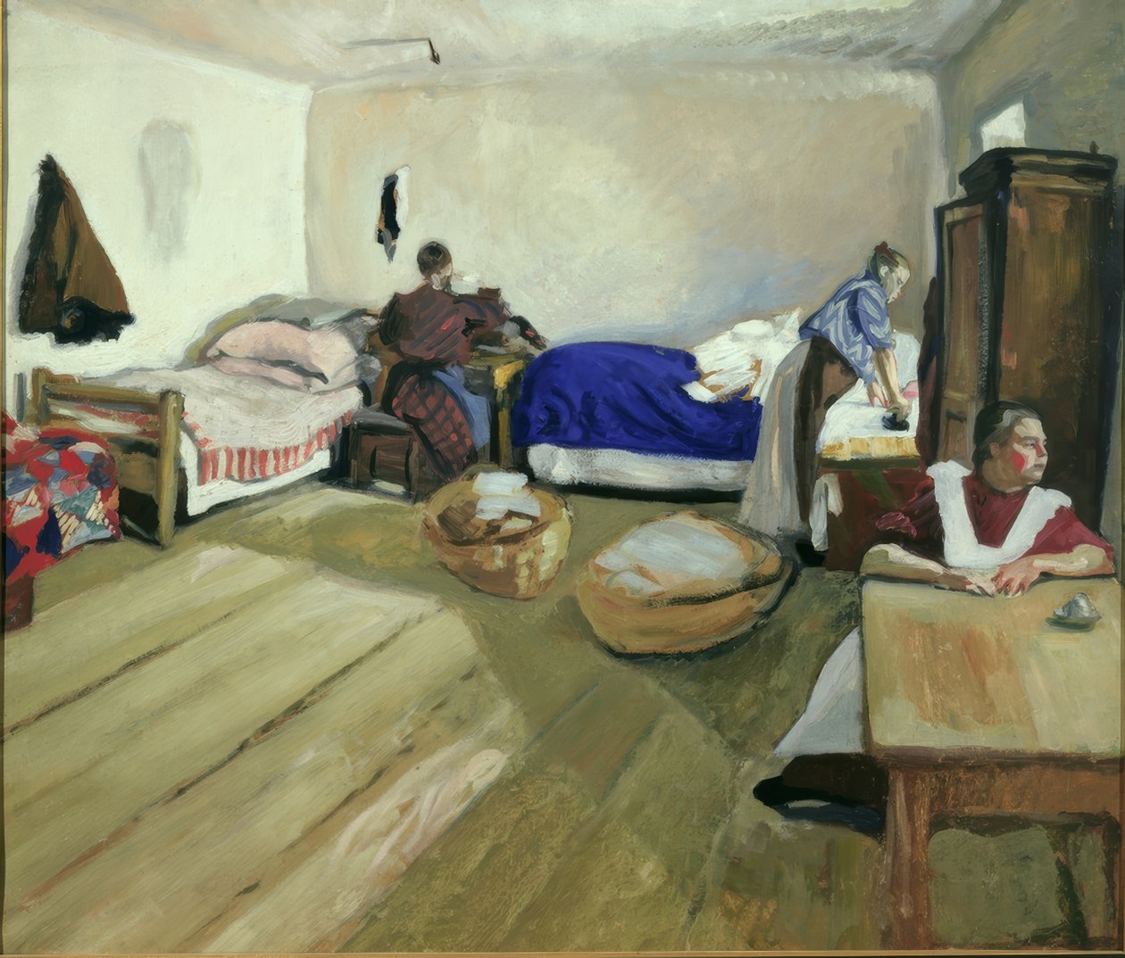 NJSimonovich-Efimova, O quarto da empregada de Nina Jakowlewna Simonowitsch Jefimowa