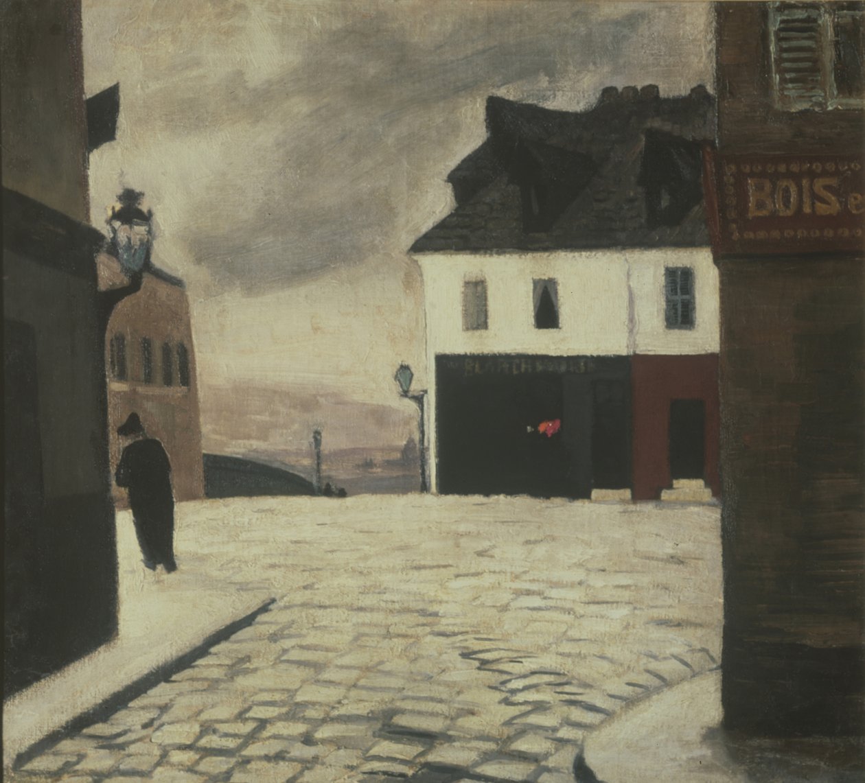 Boulevard Montmartre em Paris de Nina Yakovlevna Simonovich Yefimova