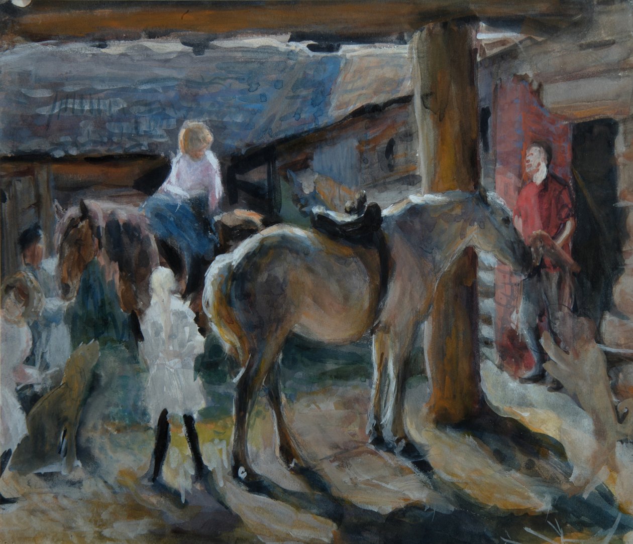 Domotkanovo, 1903 de Nina Yakovlevna Simonovich Yefimova