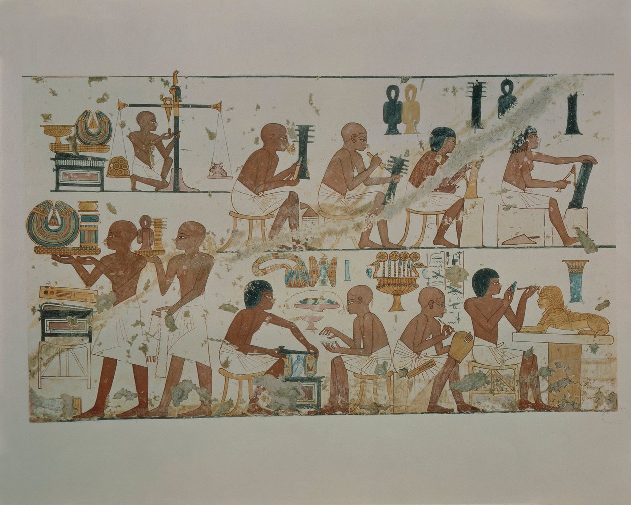 Ancient Egyptian Painting (Pintura do Antigo Egito), por Nina M. Davies de Nina de Garis Davies