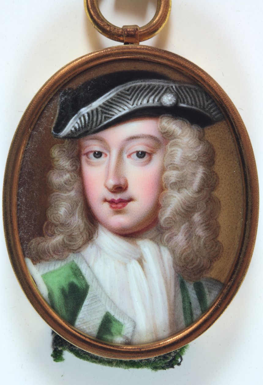 Lady Henrietta Cavendish Holles Harley (esmalte sobre ouro) de Noah or Seeman Abraham (fl.1751) (attr.to) Seaman