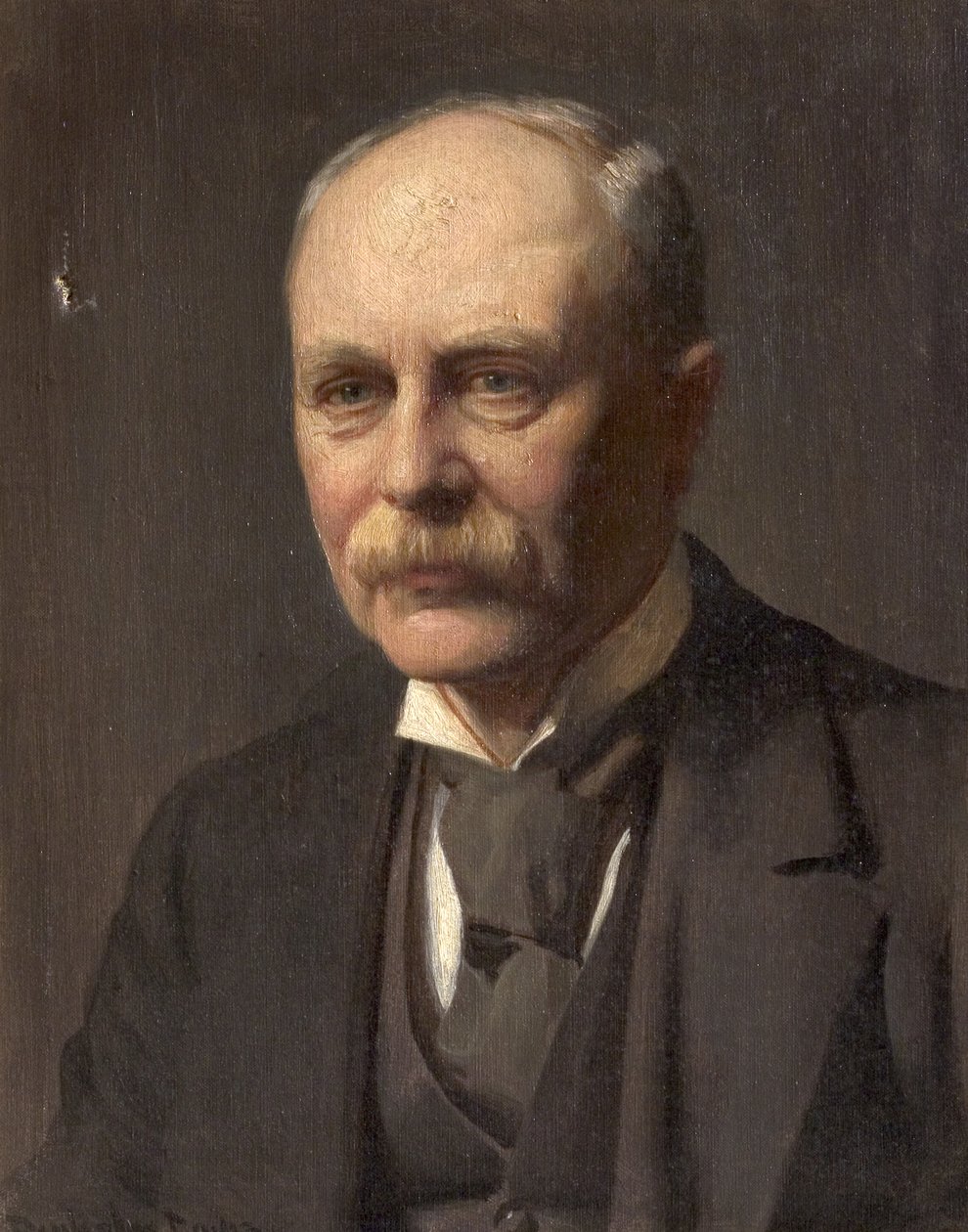 W.H. Hurcomb (óleo sobre tela) de Noel Denholm Davis