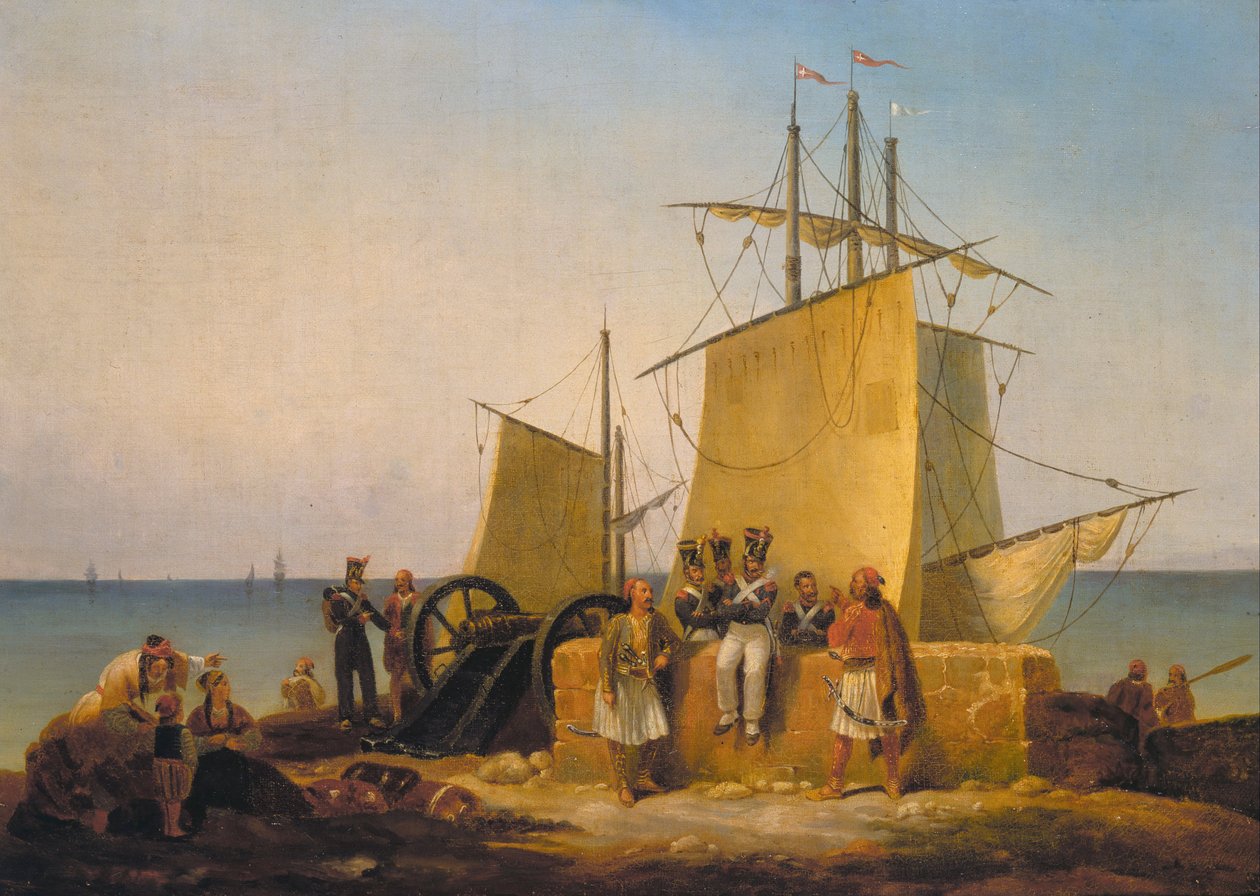 Expedição Moree (Guerra da Independência Grega ou Revolução Grega de Noel Dieudonne Finart