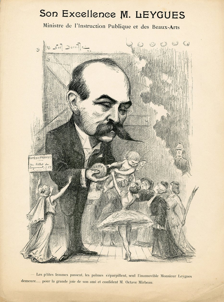 folha voadora de Noel Dorville