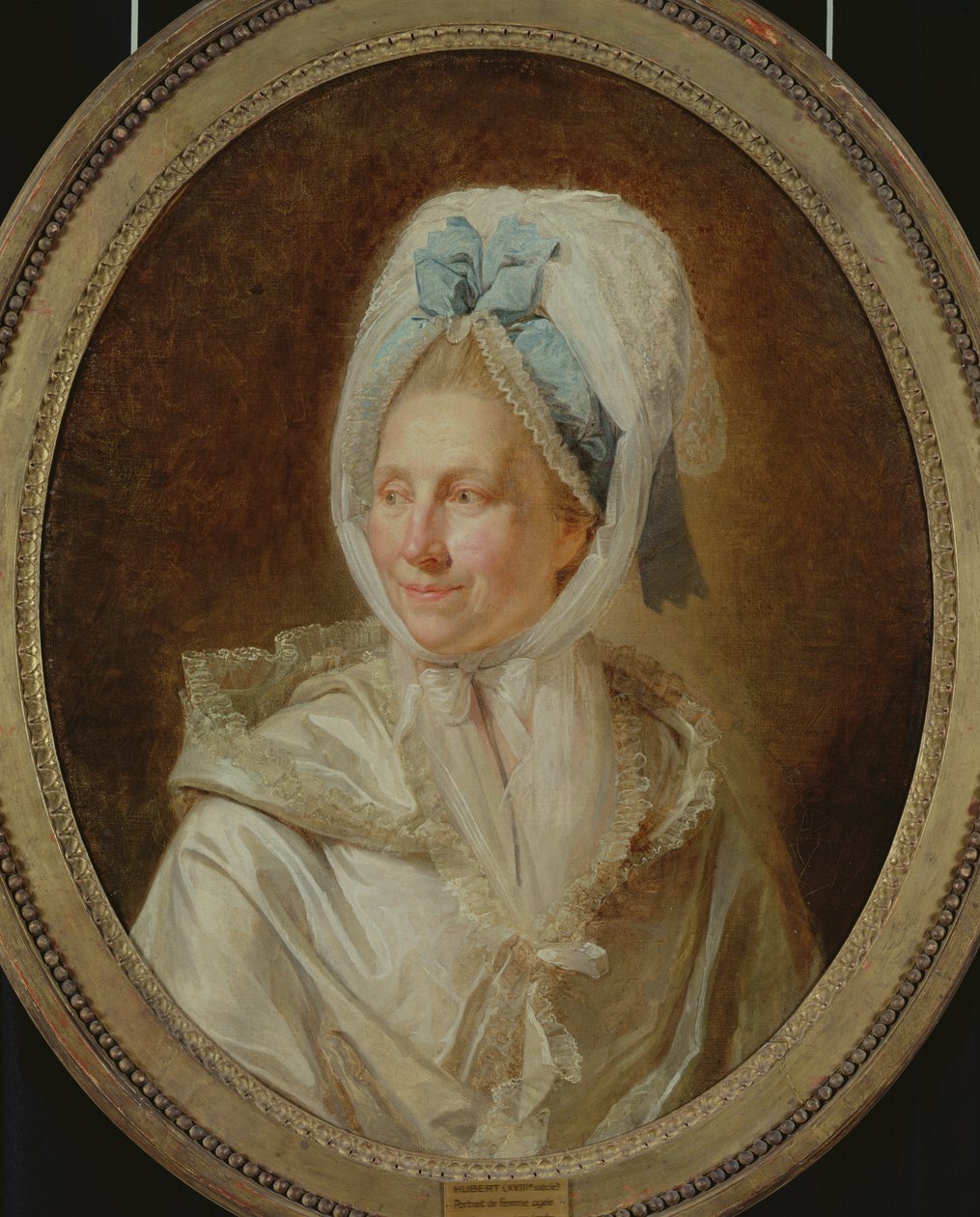 Retrato de uma mulher idosa, 1779 de Noel Hubert