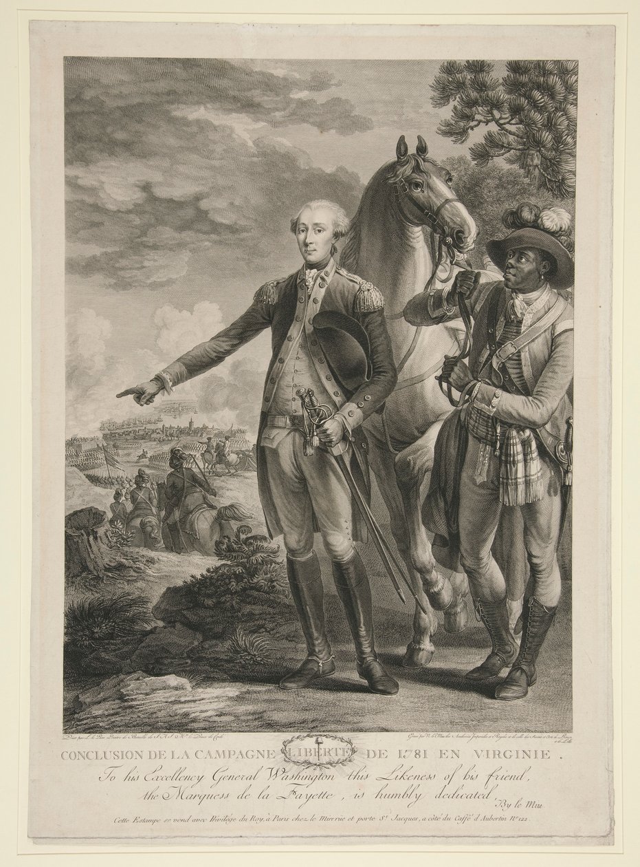 Conclusão da Campanha da Virgínia 1781 de Noël Le Mire