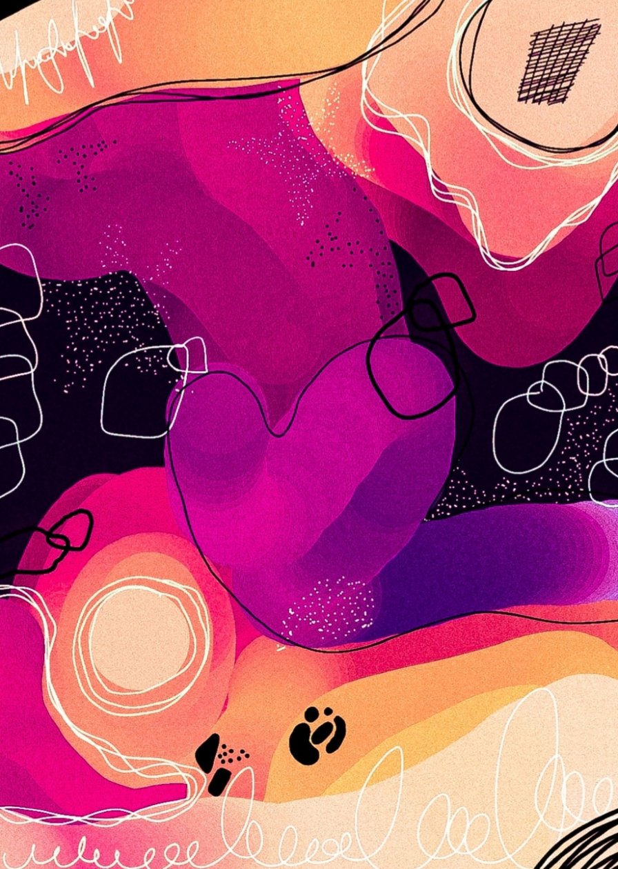 Pintura Abstracta No.07 de Nomi Morina