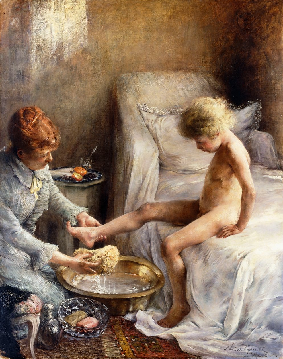 La Toilette de Jean Guerard, 1889 de Norbert Goeneutte