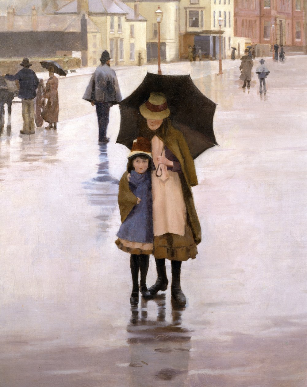 A chuva que chove todos os dias, 1889 (detalhe de 77655) de Norman Garstin