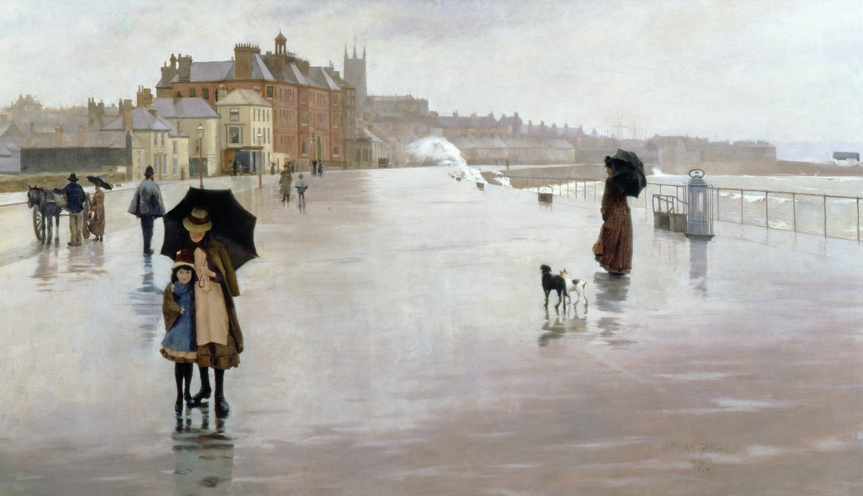A chuva que chove todos os dias, 1889 de Norman Garstin