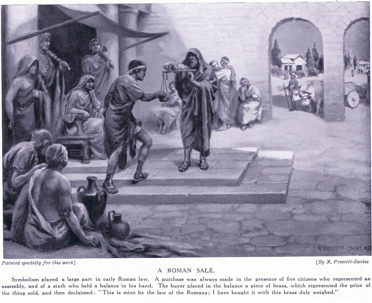 Uma venda romana de Norman Prescott Davies