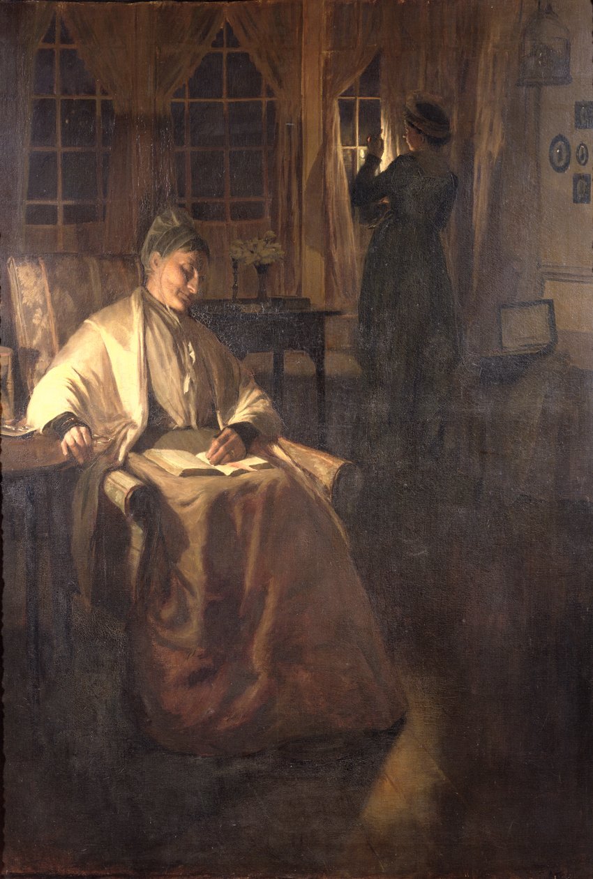 Seu sinal, c.1892 de Norman Garstin