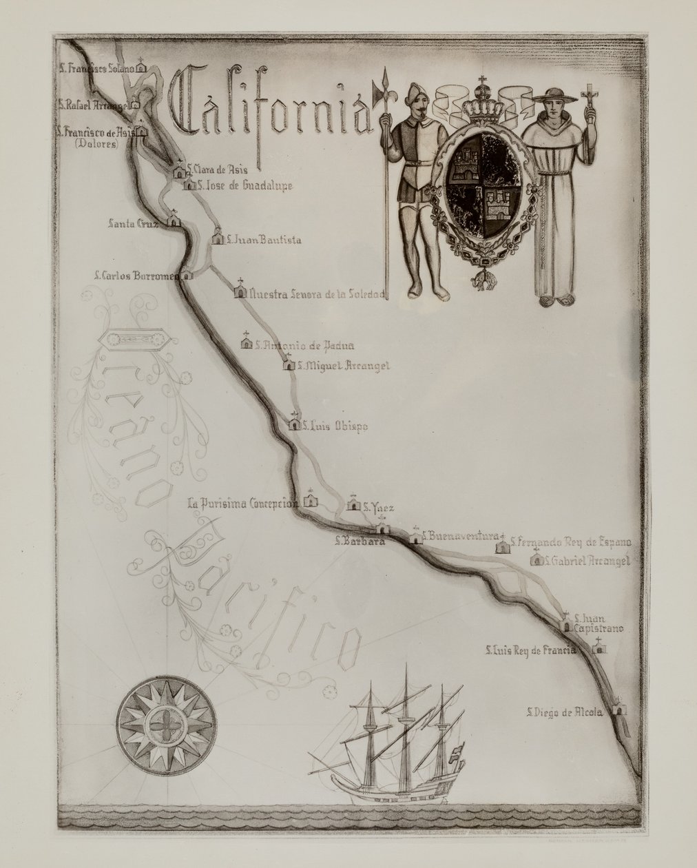 Mapa de Norman Kamps
