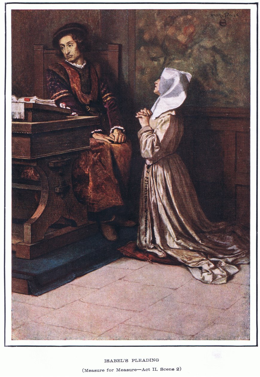 Petição de Isobel (Medida por Medida) de Norman Mills Price