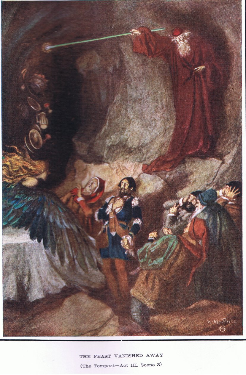 A festa desapareceu (o Tempestade) de Norman Mills Price