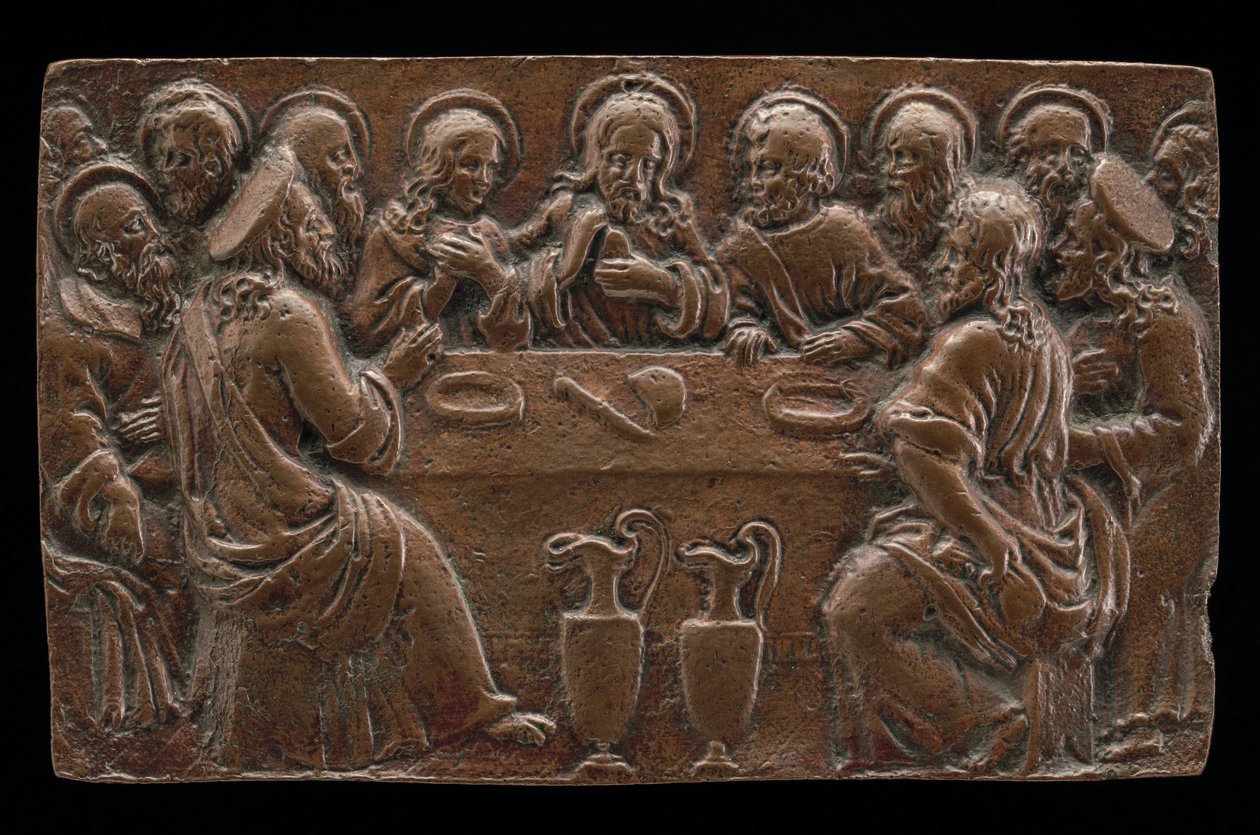 A última Ceia de North Italian 16th Century