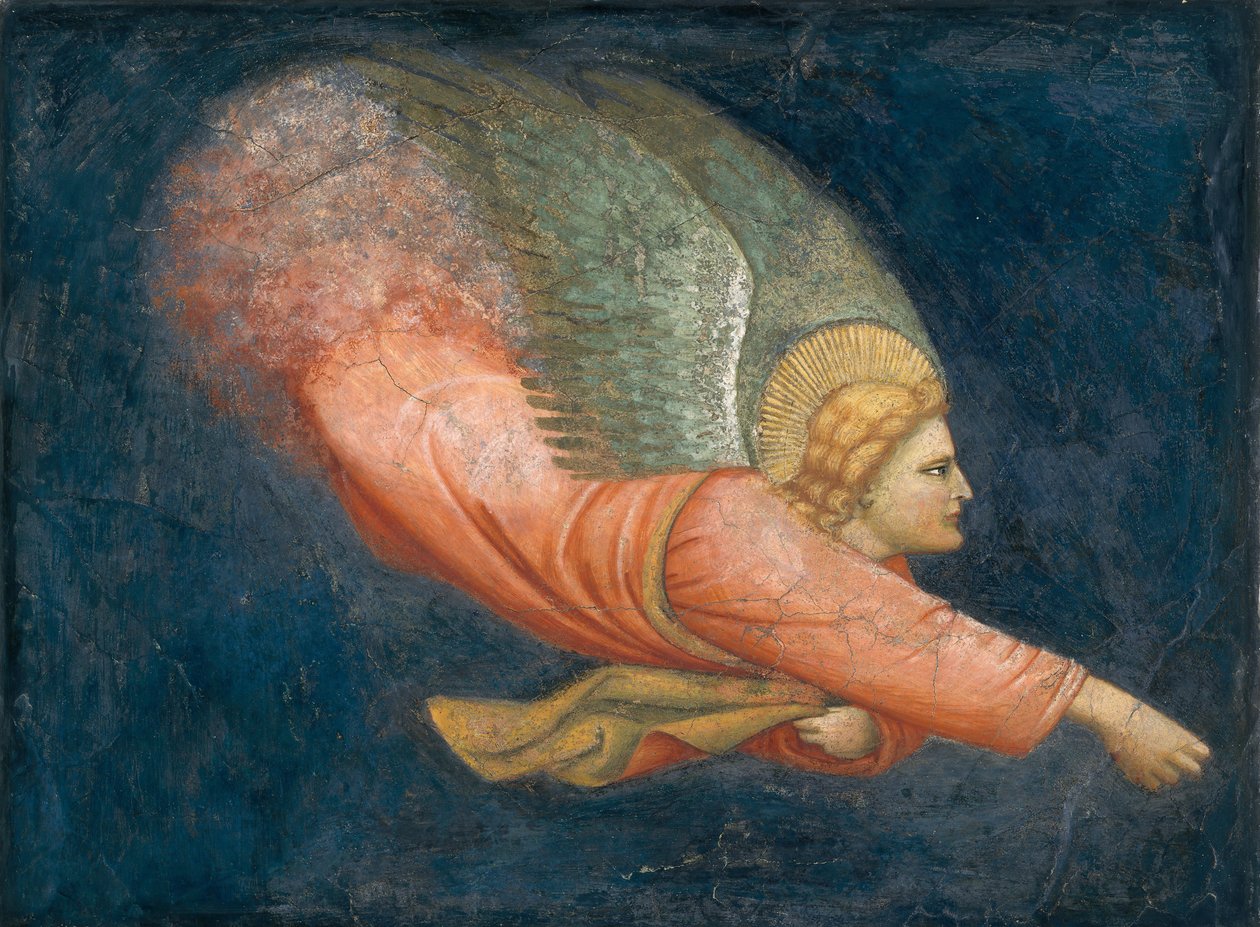 Dois Anjos. de North Italian Painter
