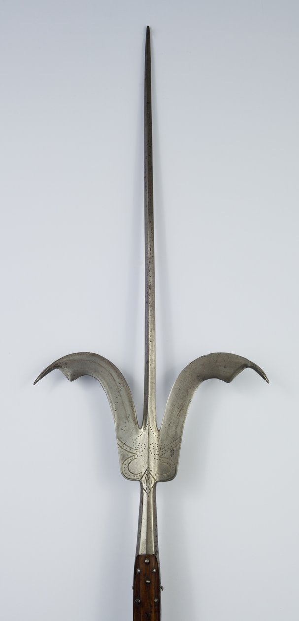 Friuli Spear, c.1600-20 (aço e madeira) de Northern Italian School