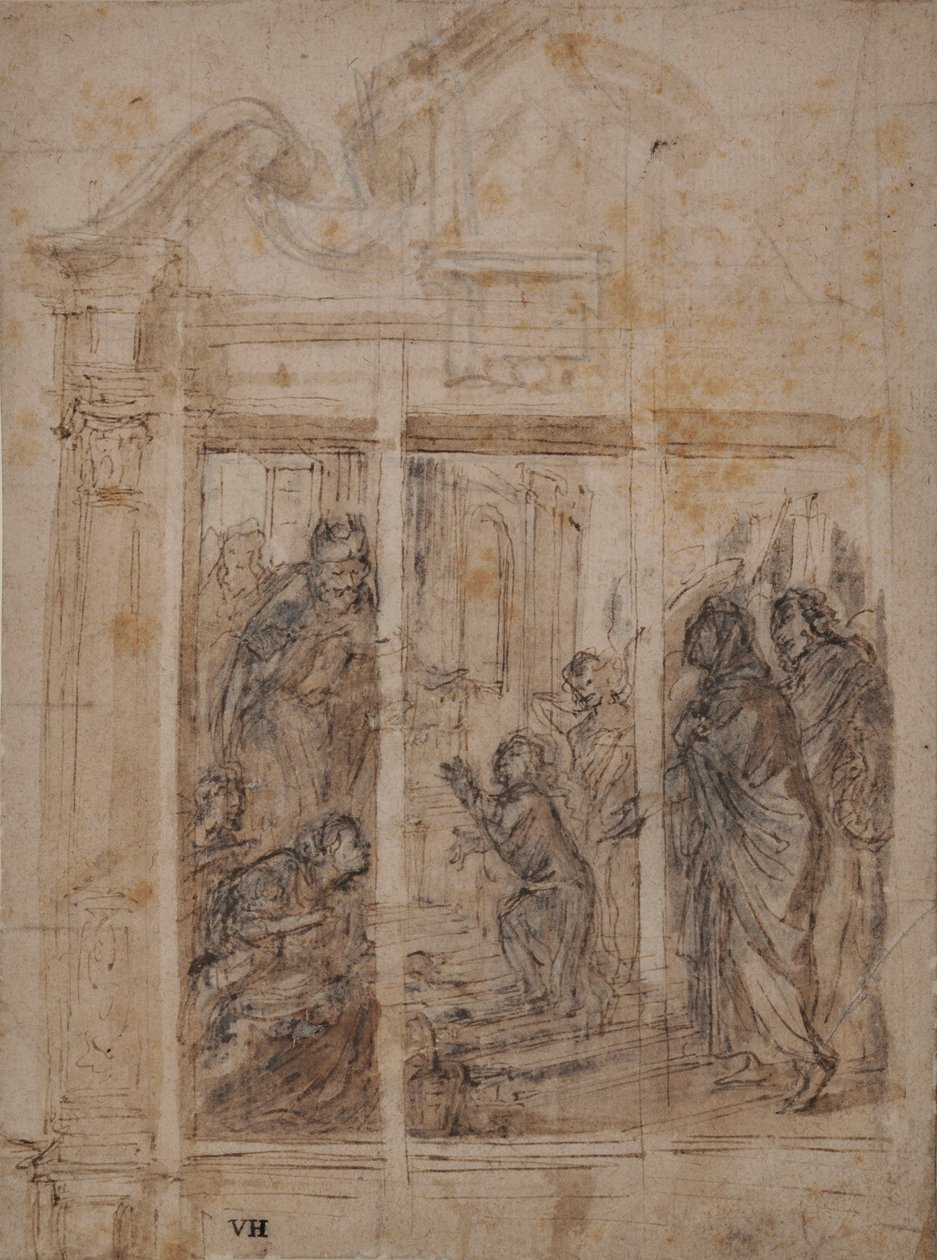A Apresentação da Virgem no Templo de Northern Italian School