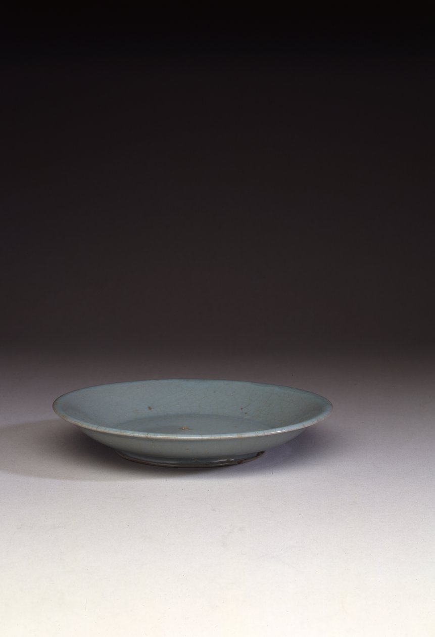 Prato raso de Ruyao raro (cerâmica) (ver também 466677) de Northern Song Dynasty Chinese School
