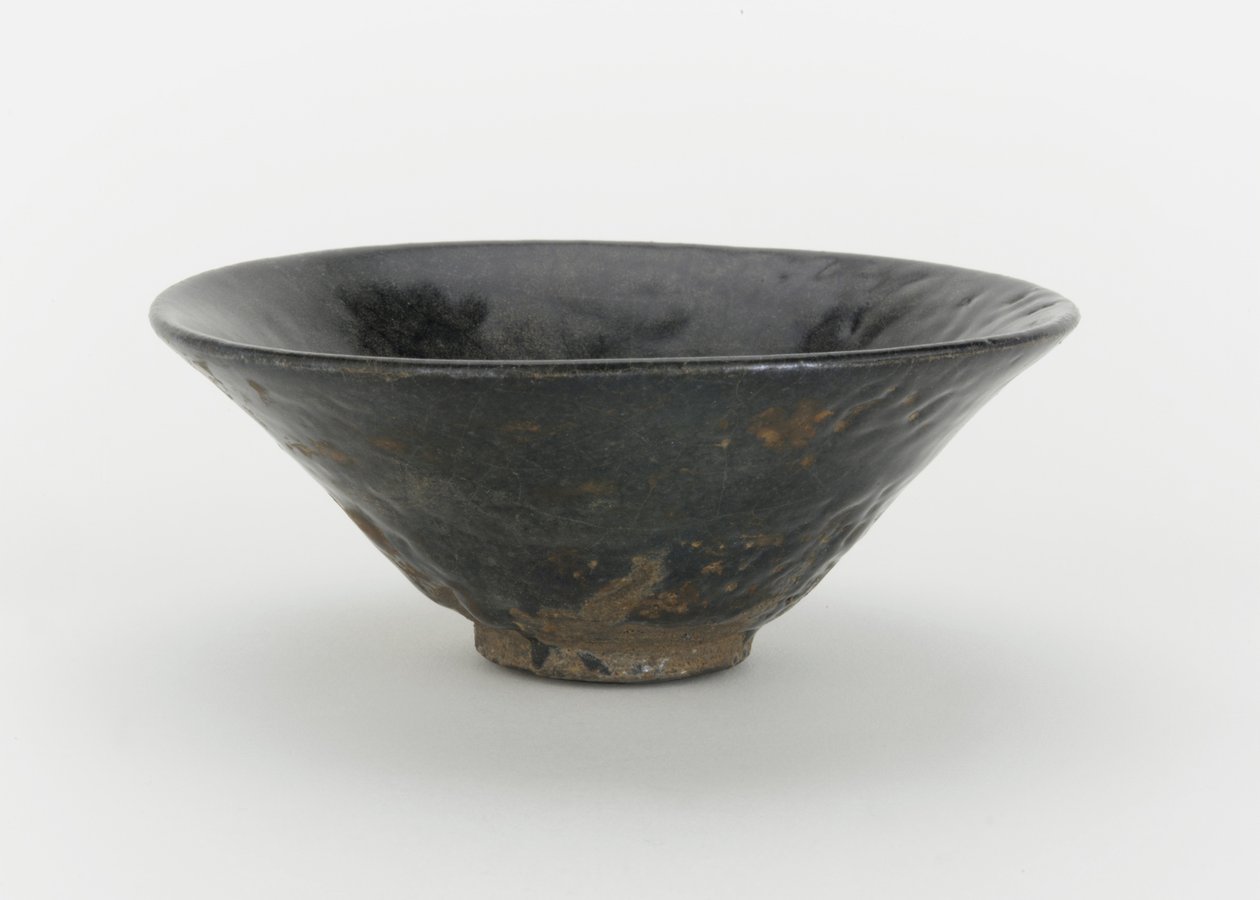 Tigela de chá, província de Fujian, do 11º ao 12º século (cerâmica) de Northern Song Dynasty Chinese School