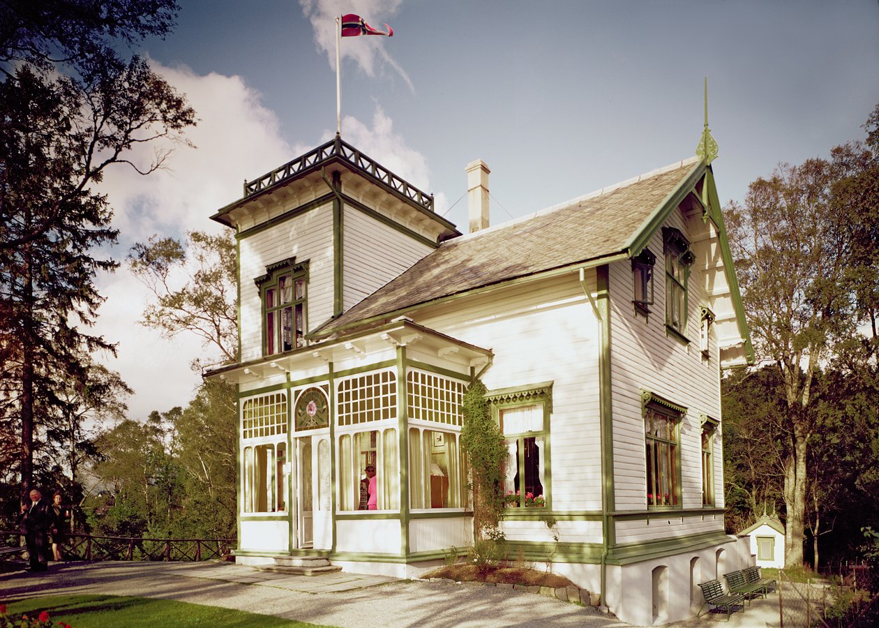 Casa de Edvard Grieg (1843-1907) de Norwegian School