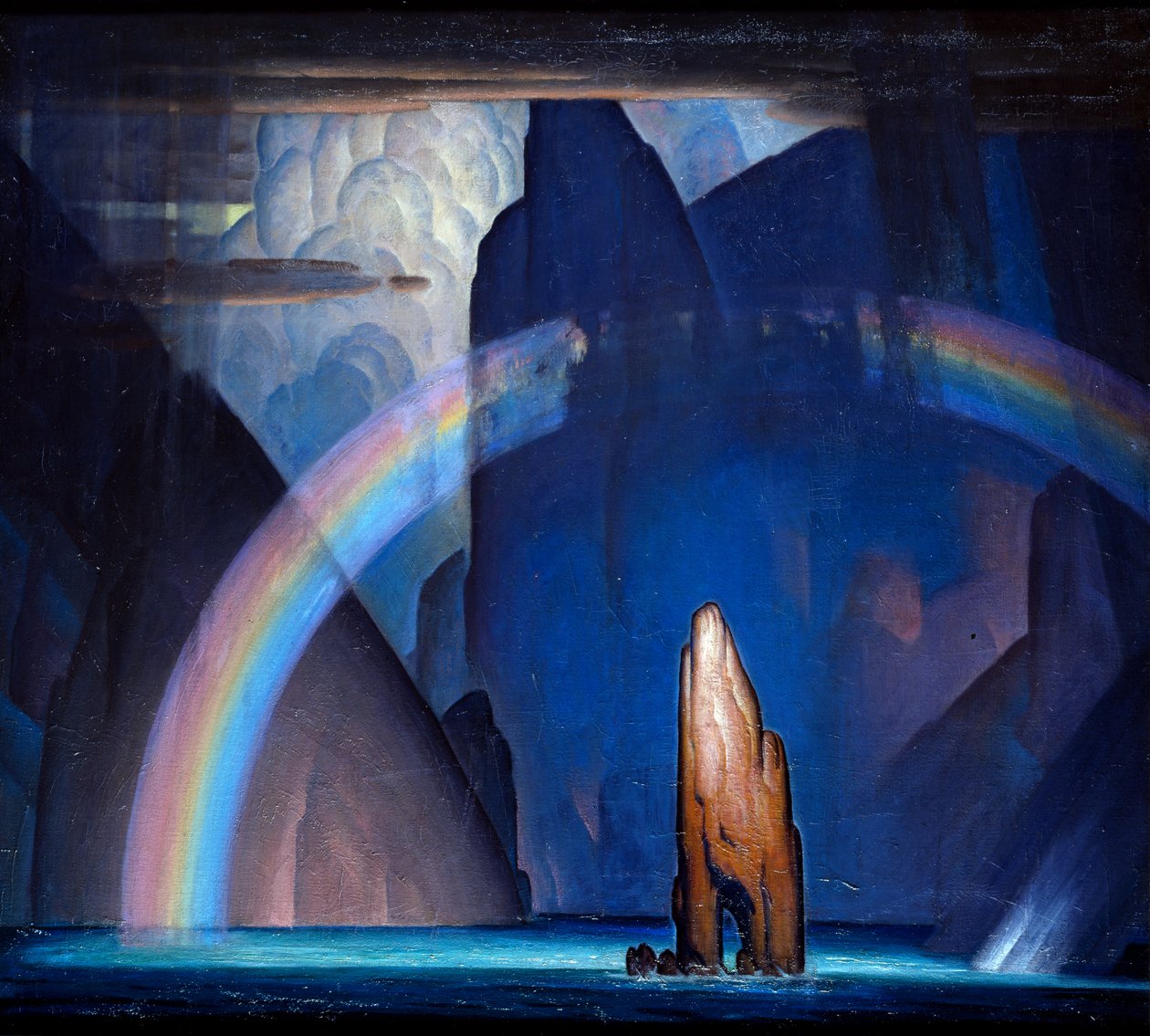 Isolamento, c.1930-35 (óleo sobre tela) de Norwood MacGilvary