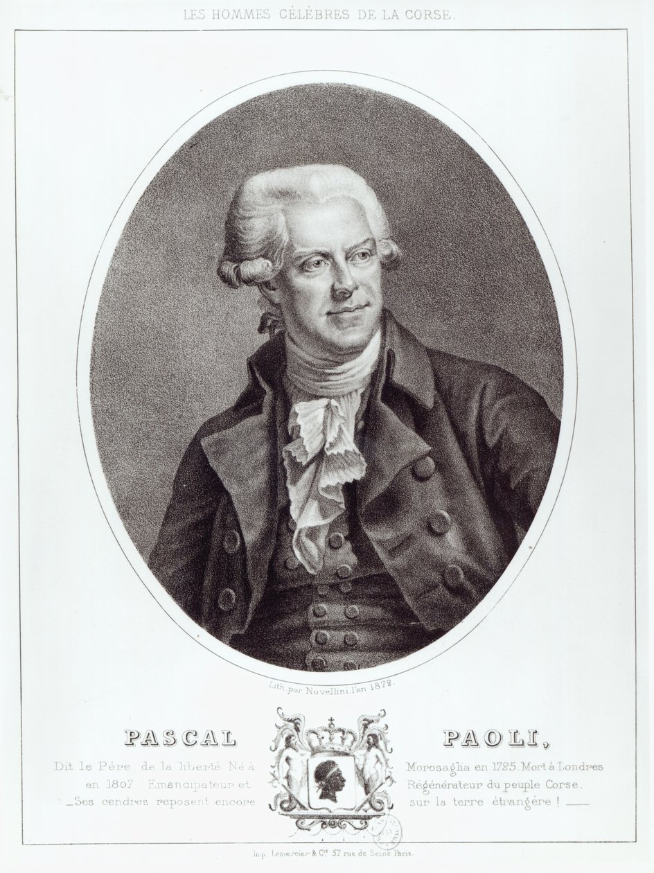 Pascal Paoli, 1872 de Novellini