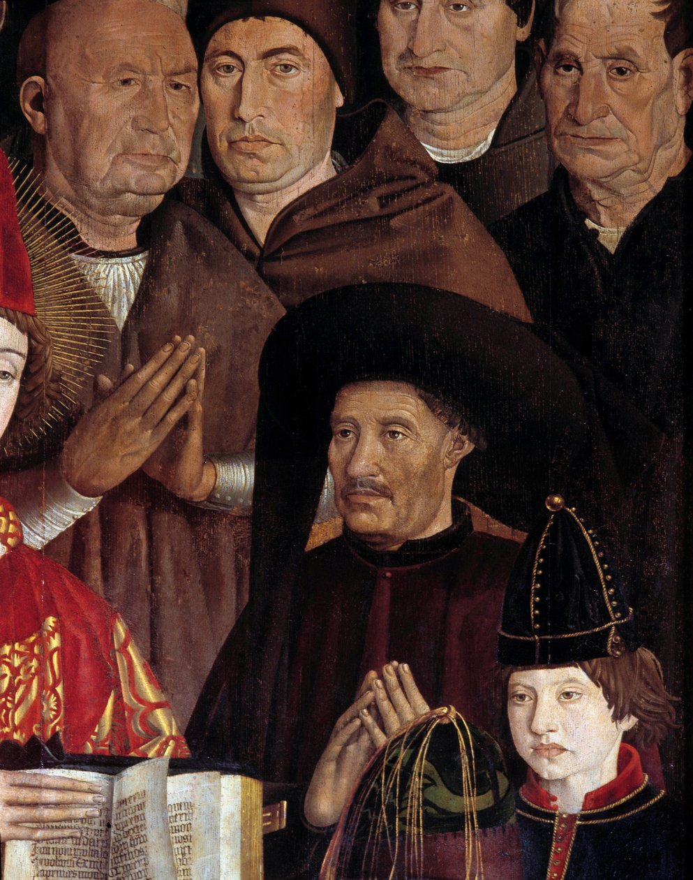 Políptico de São Vicente (Paineis de São Vicente de Fora). Retrato de Henri Le Navigateur (1394-1460), Príncipe de Portugal. Detalhe de uma pintura de Nuno Gonçalves, pintor português do século XV. Museu Nacional de Arte Antiga, Lisboa. de Nuno Goncalves or Gonzalvez