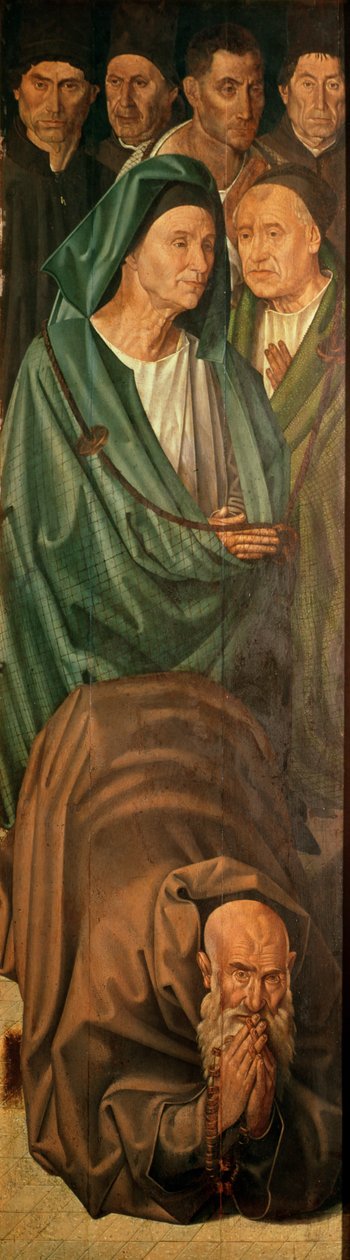 Os pescadores, do Polyptych de St. Vincent, c.1465 de Nuno Goncalves or Gonzalvez