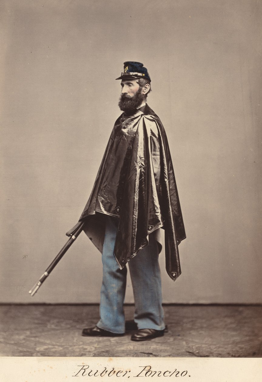 Poncho de borracha de O.H. Willard