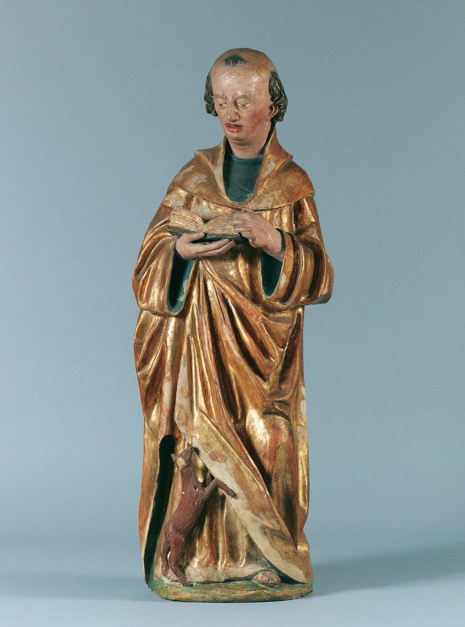 Hl. Ägydius de Oberbayerischer Bildhauer