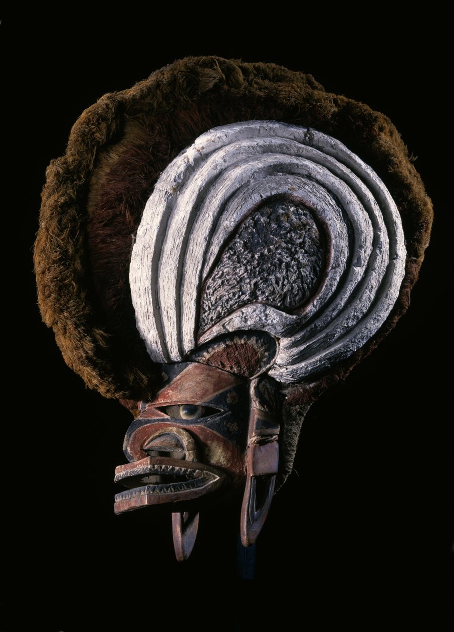 Máscara de capacete (tatanua), Nova Irlanda do Norte, Papua Nova Guiné de Oceanic Oceanic